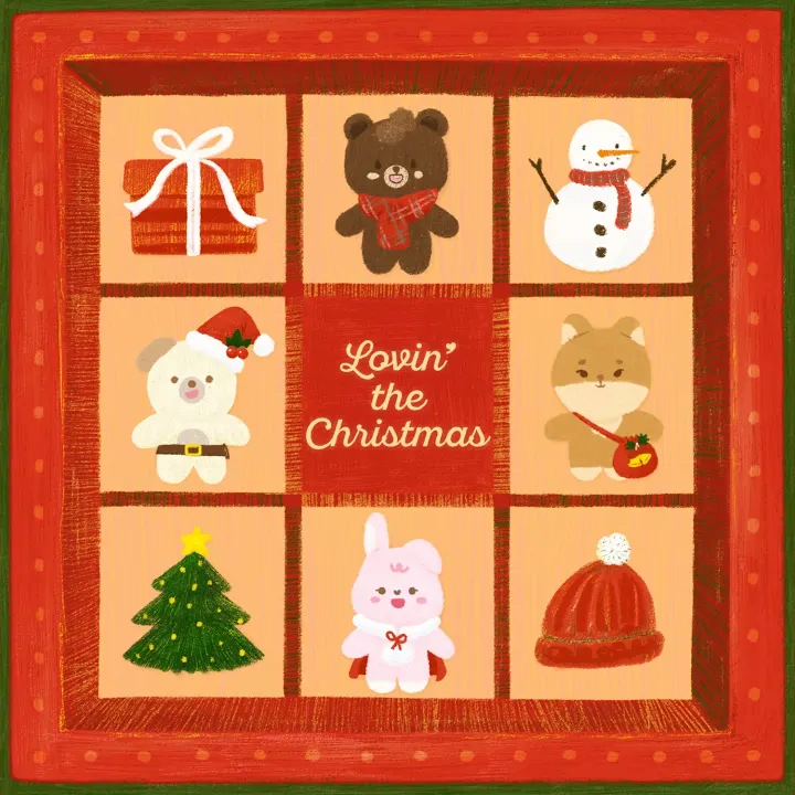Cover album Lovin' the Christmas oleh DAY6
